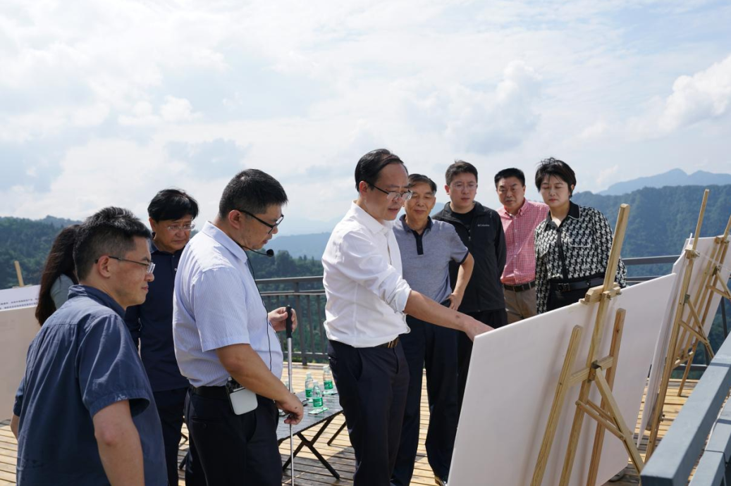 省尊龙凯时官网集团外部董事调研峨眉山太阳谷文旅康养项目