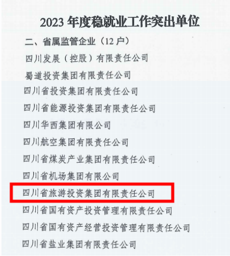 省尊龙凯时官网集团稳就业工作获省国资委通报表扬